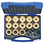 Klauke set krimpovacích matríc, 6-300 mm² R22 v kufri, 13 ks, séria K22 Klauke set krimpovacích matríc, 6-300 mm² R22 v kufri, 13 ks, séria K22