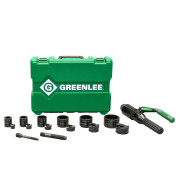 Greenlee Quick Draw 7804E ručný hydraulický dierovač + dierovacie hlavy Greenlee Quick Draw 7804E ručný hydraulický dierovač + dierovacie hlavy
