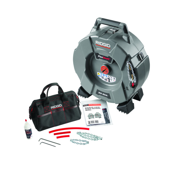 RIDGID FlexShaft K9-204 čistička rúr a odtokov do 100mm
