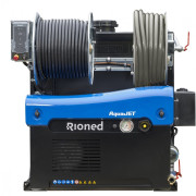 Rioned AquaJet vstavaná vysokotlaková čistička potrubí Ø 350mm (150 bar, 45l/min), Honda 18kW / NW13-60m hadica Rioned AquaJet vstavaná vysokotlaková čistička potrubí Ø 350mm (150 bar, 45l/min), Honda 18kW / NW13-60m hadica