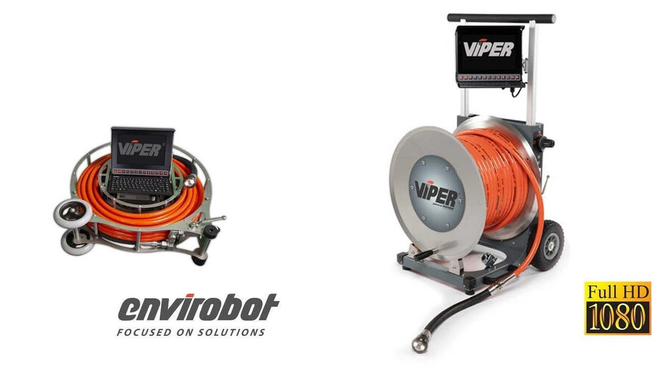 Envirobot Viper čistička a inšpekčná kamera v jednom Envirobot Viper čistička a inšpekčná kamera v jednom