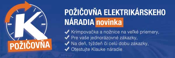 Klauke pozicovna elektrikárskeho náradia
