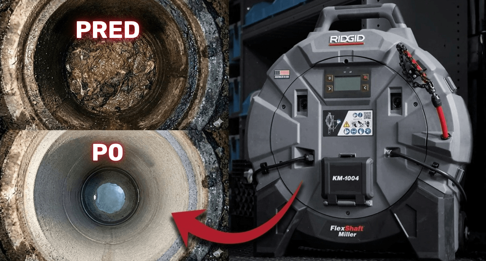 RIDGID FlexShaft KM-1004
