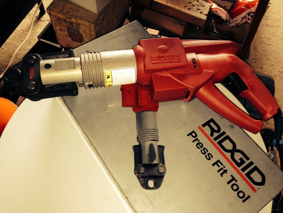 Historia lisovacie RIDGID RP10 Historia lisovacie RIDGID RP10