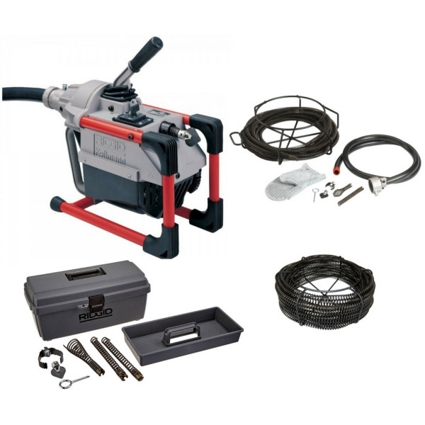 RIDGID K-60 sekčná špirálová čistička potrubí 32 až 150 mm
