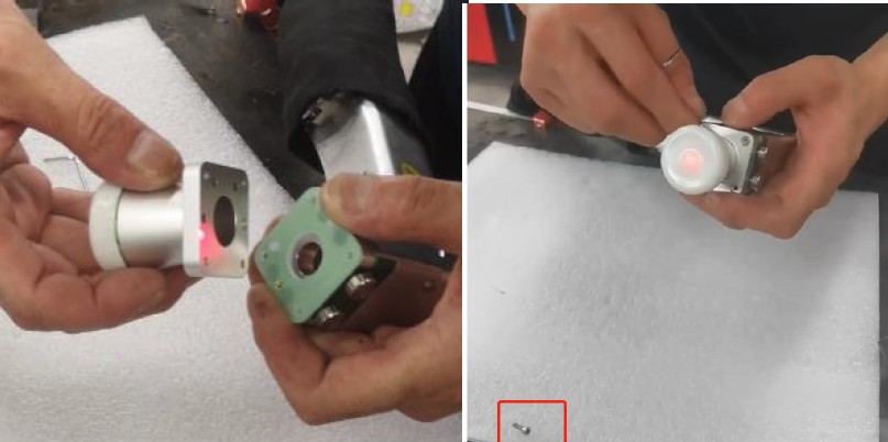 Kontrola šošoviek Kontrola optiky laseru